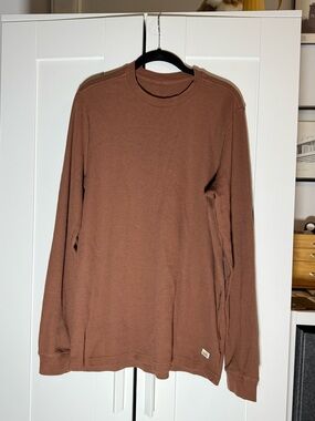 Vuori Long-Sleeve Waffle Crew